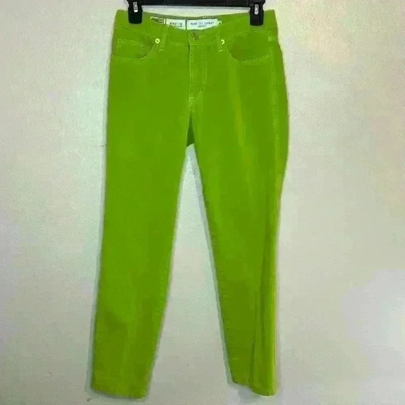 Fabrizio Gianni Stretchy Jeans Green Size 2 - Picture 1 of 4